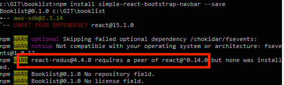 npm update dependencies